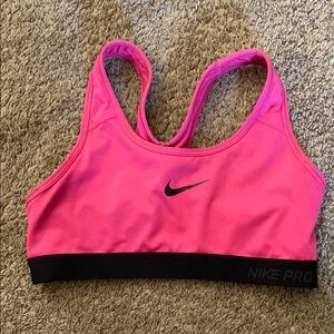 Nike Pro Women's Pink Sports Bra